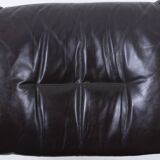 Metal and leather living room. 1970s