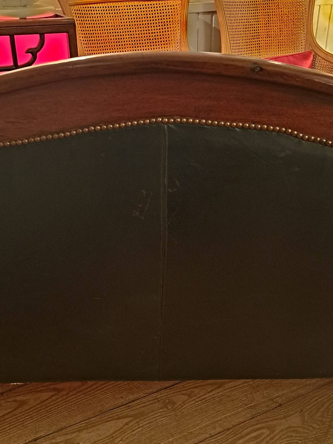 19th century Indo English Chesterfield sofa