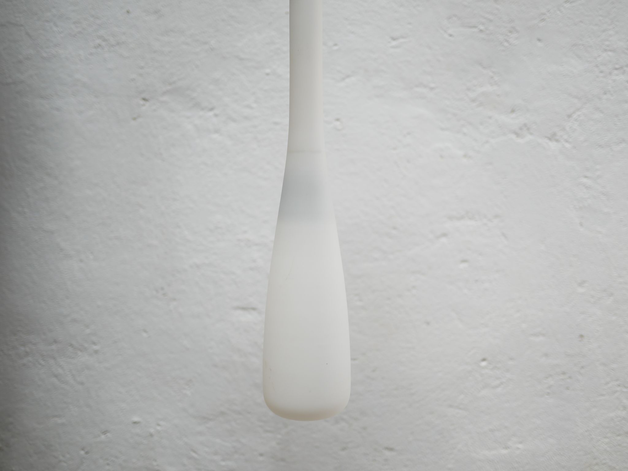 Scandinavian suspension opaline and teak by Uno and 'Sten Kristiansson' for Luxus editions