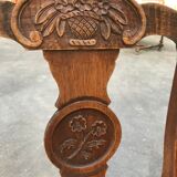 Suite of 6 Provençal criss-cross chairs