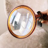 Loupe positionable