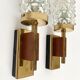 Appliques murales vintage 60