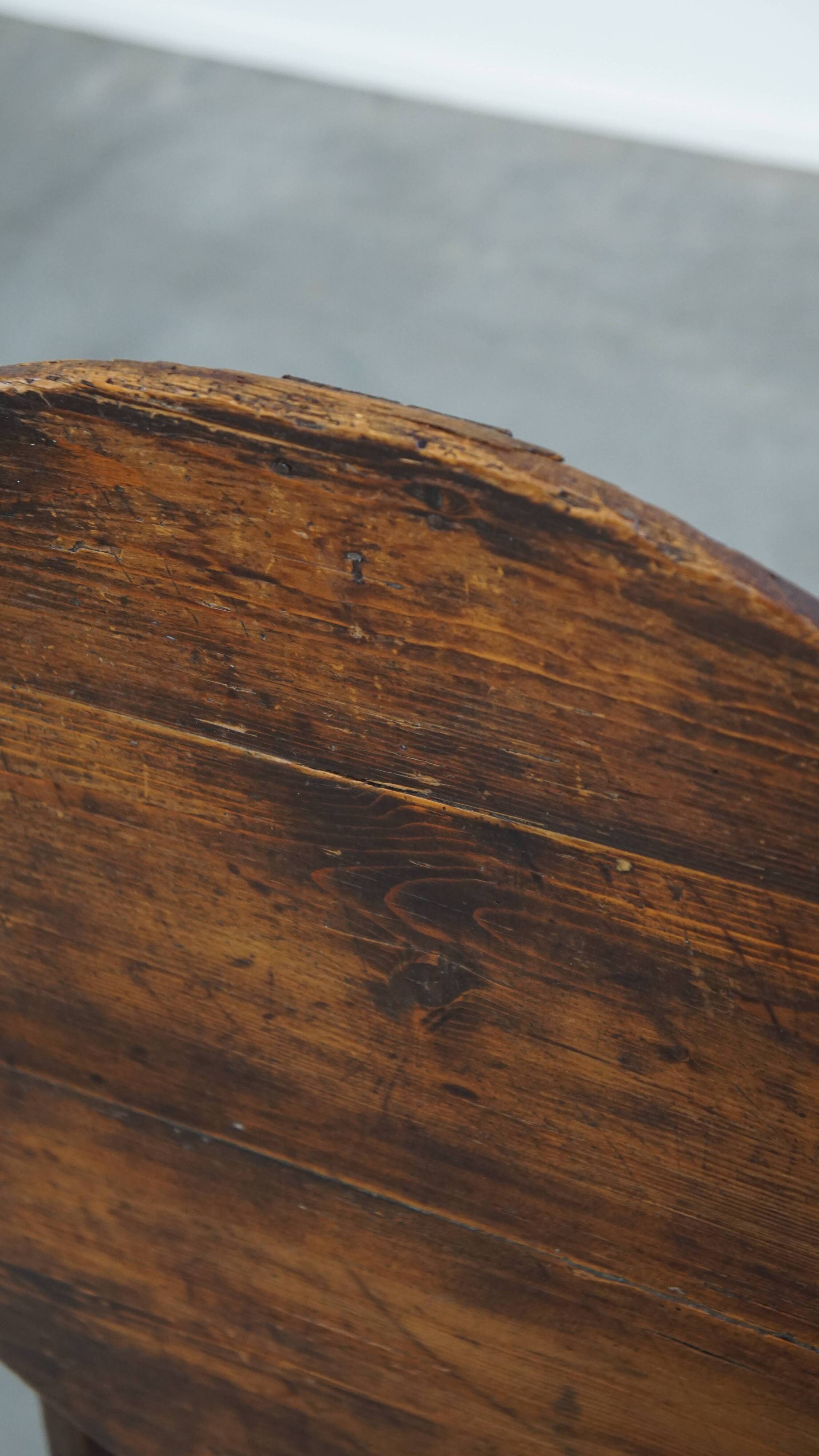 Antique early 19th century folding wine table