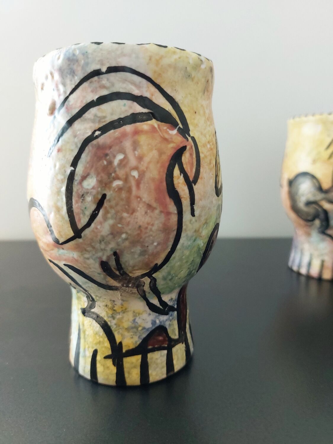 Vintage ceramic cups