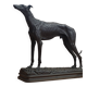 Bronze sculpture of a Greyhound