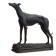 Bronze sculpture of a Greyhound