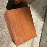 Pair of teak bedside tables, 1970s