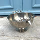 French stag handle champagne bucket wine cooler pedestal bowl