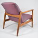 Original restored armchair GFM-64, designer E.Homa, 1960s, Teak