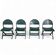 4 x Niels Gammelgaard / Ikea vintage / folding chair / 1993