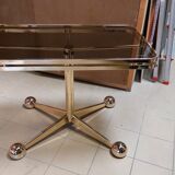Italian vintage rolling side table - Arredamenti Allegri Parma