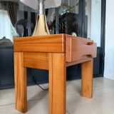 Solid elm bedside table – Maison Regain