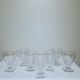 7 verres à vin 12cl art déco