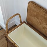 Rattan bench / chest