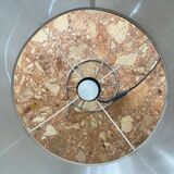 Chromed metal table lamp, 1970 design