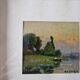 Henri Jacques Delpy (1877-1957) - Trois huiles sur carton dans un même encadrement - Paysages