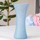Vase vintage en verre craquelé