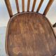 Set of 4 vintage Baumann style bistro restaurant chairs 1950s