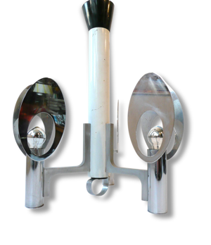 Lampe plafonnier lustre 1970 en