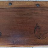 Inlaid walnut entryway sideboard