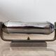 Pair of chrome Bauhaus / functionalist wall lamps with adjustable shades - 1930s