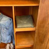 Small Art Deco cabinet 1930 in elm burl