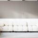 Camaleonda, B&B 2-seater sofa and 3-seater sofa in bouclè fabric, 1970