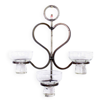 Scandinavian wall candle holder HARLYK 60s