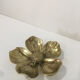 Cendrier fleur en laiton