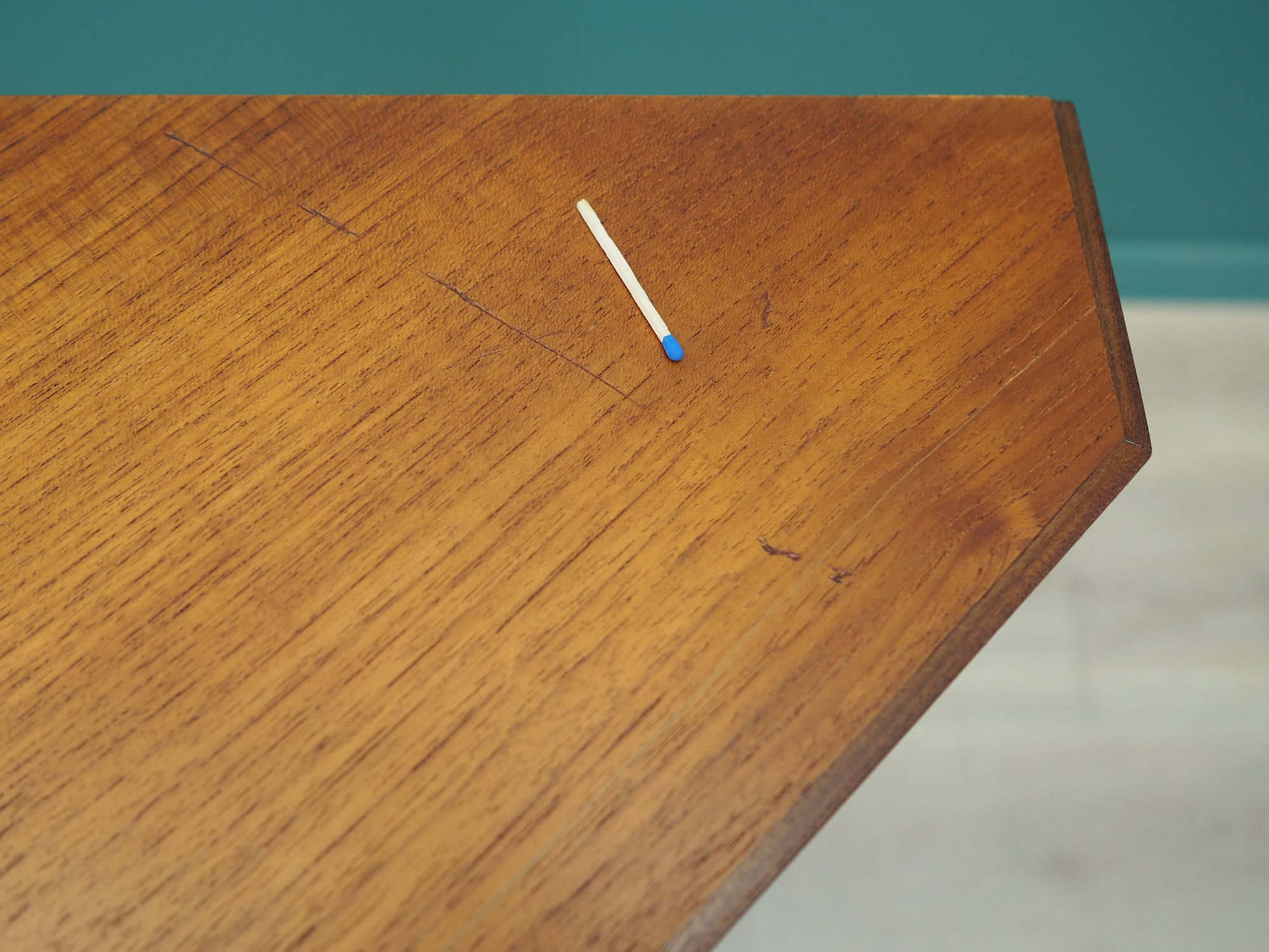 Teak corner buffet, Danish design, 1970s, made in Denmark