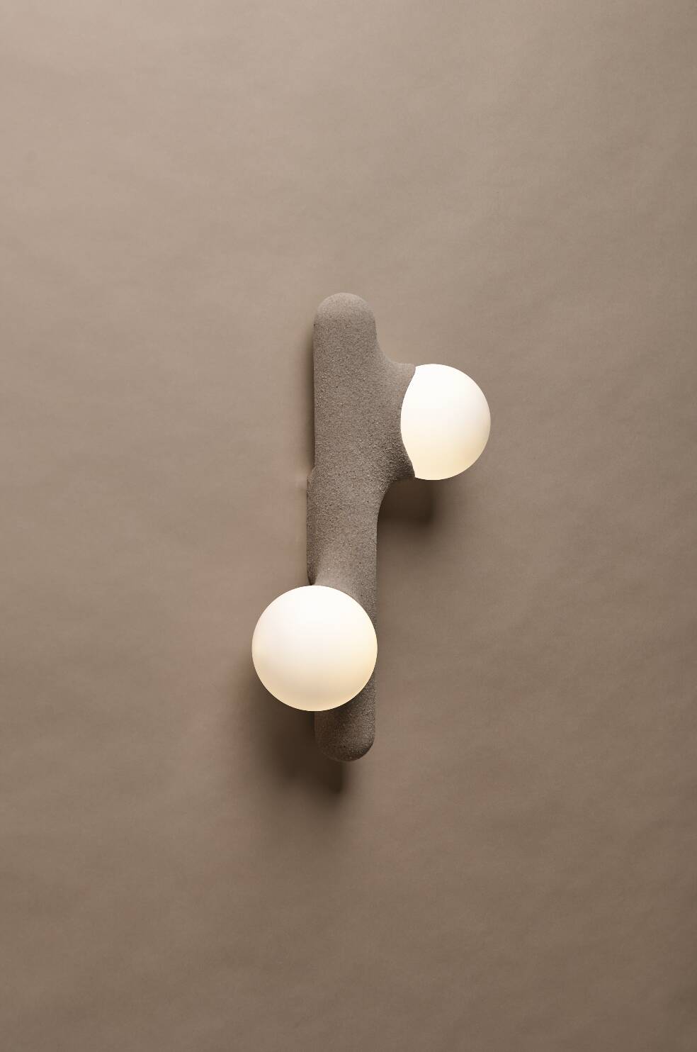 Prickly pear applique - natural sand