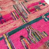 Moroccan Berber carpet Boujaad with colorful patterns 252x168m