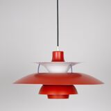 Lampe suspendue vintage danoise PH 5 par Poul Henningsen, Louis Poulsen, 1958