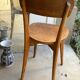 Paire de chaises en bois brut