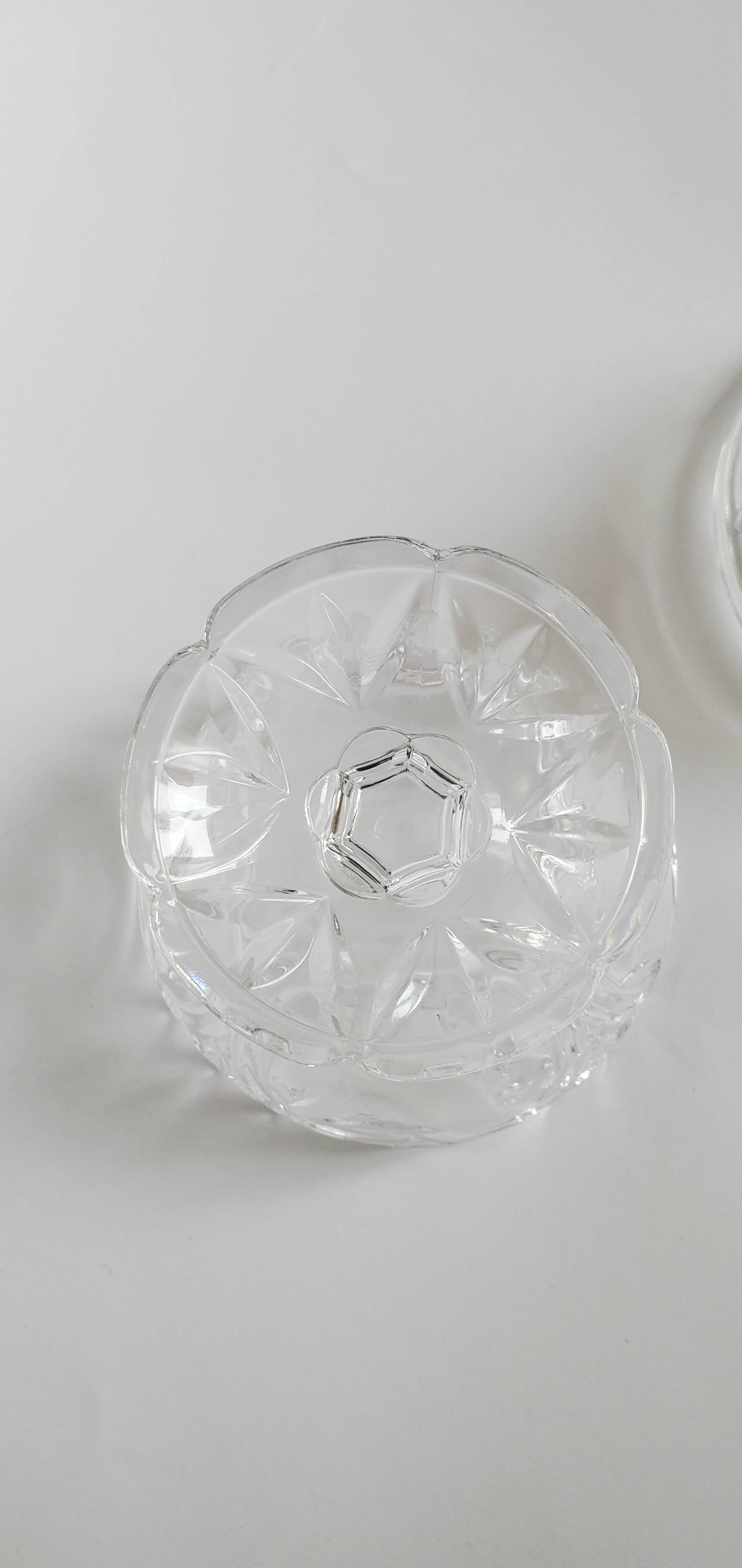 Crystal candy box from Cristal d'Arques