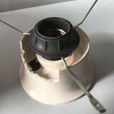 Scandinavian wooden pendant light, vintage circa 1960