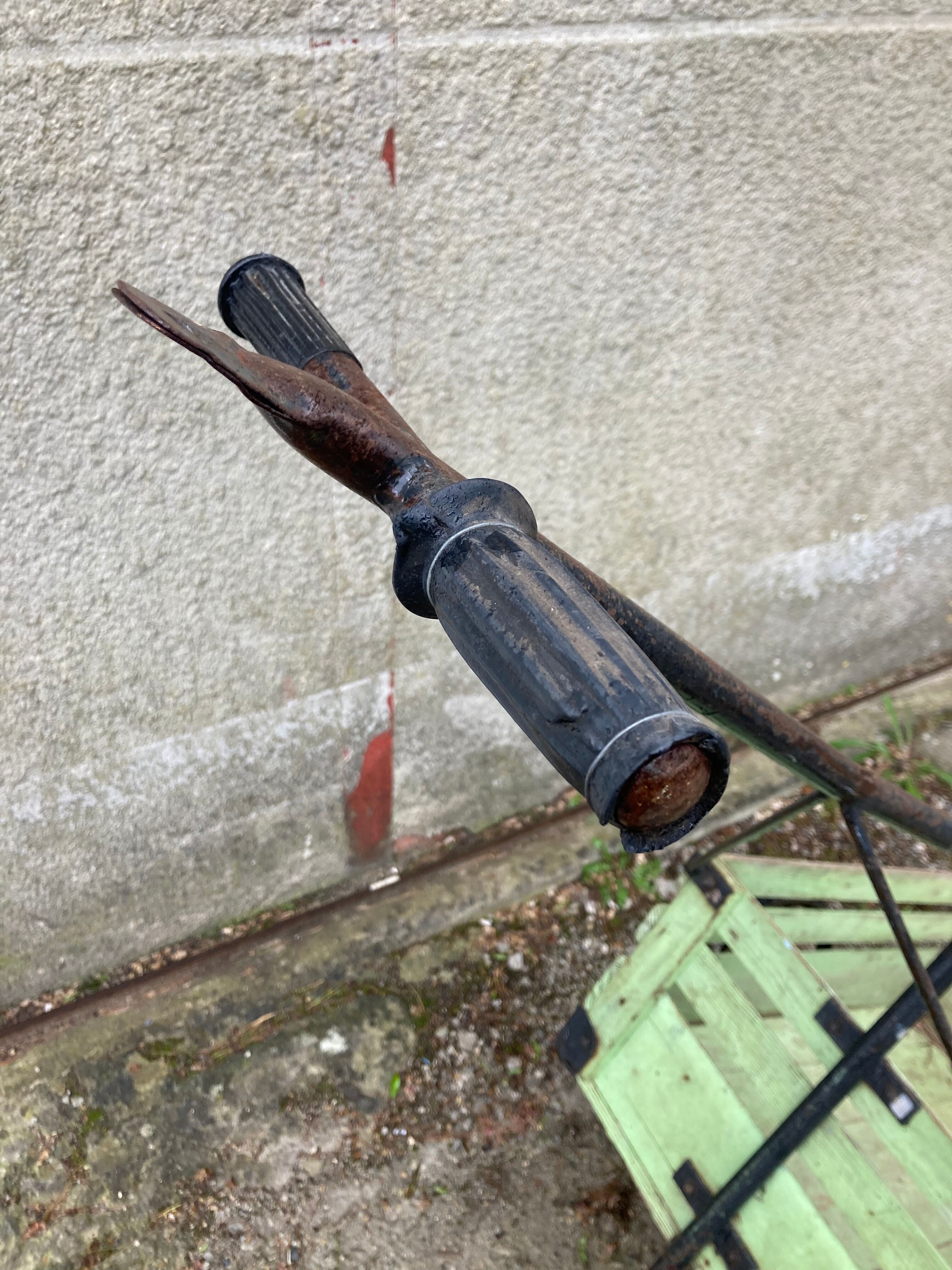 « Carretou » charette à vélo ancienne