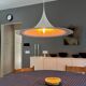 Semi pendant lamp by Claus Bonderup & Torsten Thorup (70) - Denmark 1960s