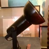 Black lacquered metal spotlight