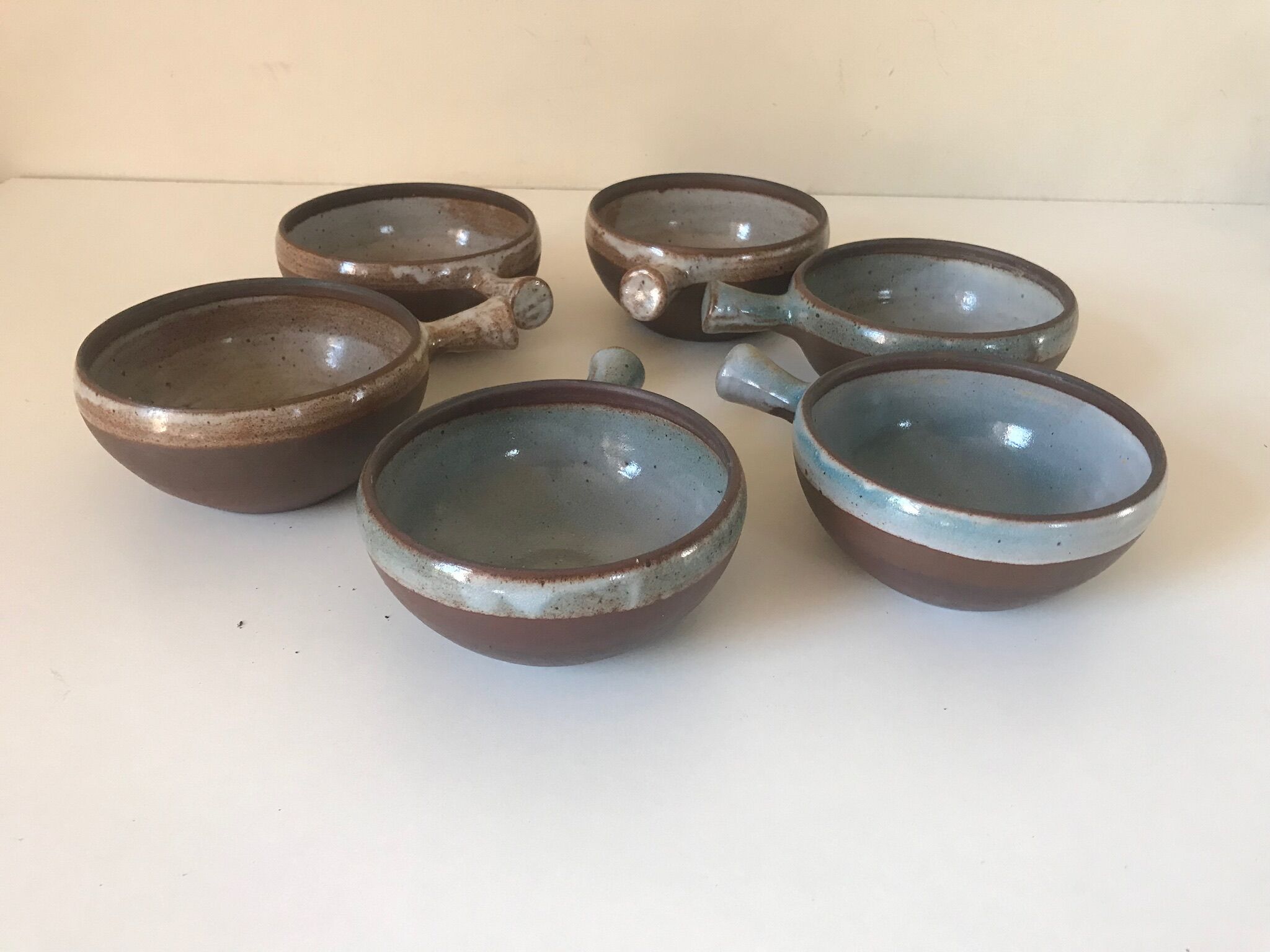 Lot of 6 vintage sandstone cuts by Roger Jacques