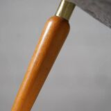 Lounge chair in boucle by Fritz Neth for Correcta