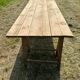 Table and trestles fir tray