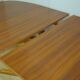 Table ovale Baumann en teck avec rallonges