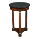 Tripod Pedestal Table in Mahogany, Empire Style – Early 20th Century