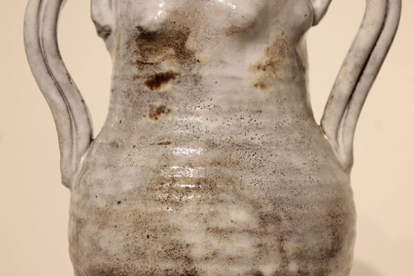 Important vase ansé en céramique - Alexandre Kostanda pour Louis Giraud, Vallauris