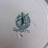 1 Moulin des loups and hamage dessert plate Georgette model 221216