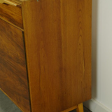Vintage dark wood sideboard with drawers