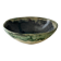 Green bowl signed with an eye