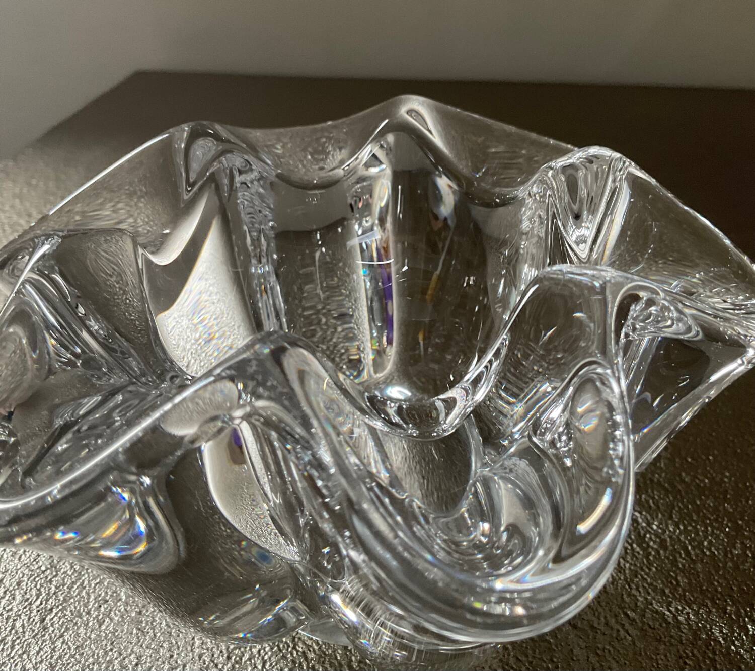 Vintage crystal pocket from Vannes