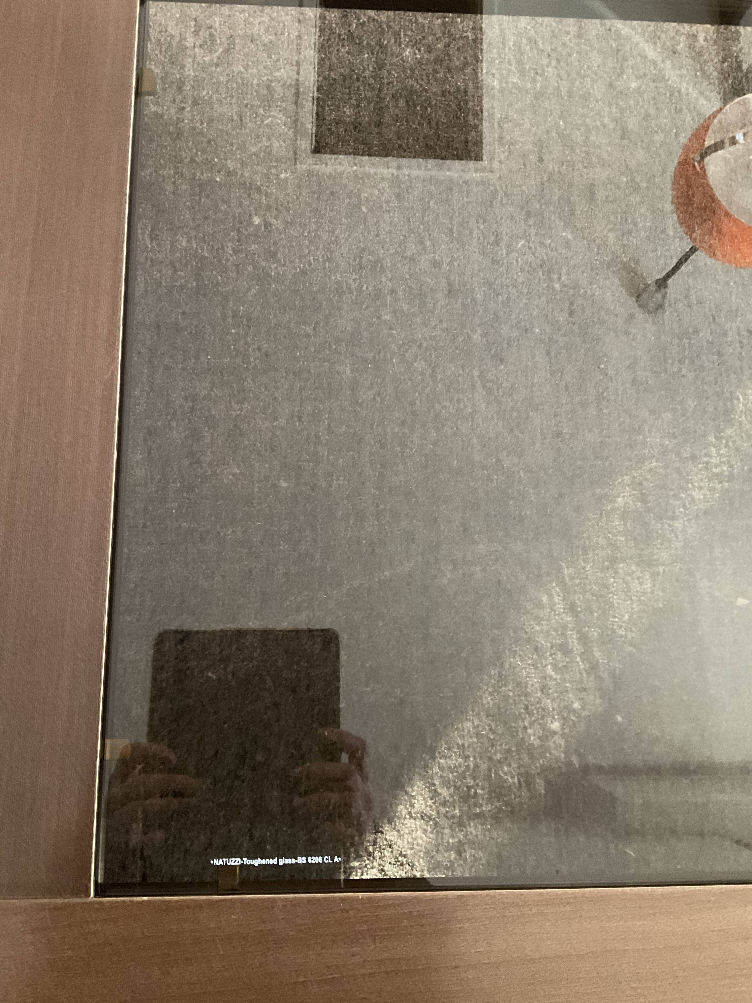 Italy coffee table in wood and glass